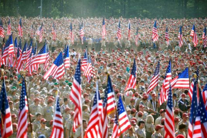 Boy Scouts of America’s 2010 National Jamboree at Fort A.P. Hill, Va. <br/>(Cherie Cullen, AP) 