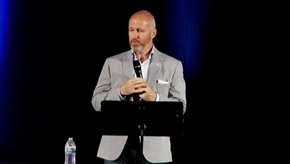 Alan Chambers at the opening address of the annual Exodus Freedom Conference on June 19. <br/>Exodus International