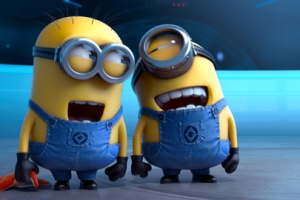Picture shows ''Despicable Me 2'' little yellow guys called minions. <br/>Collider.com