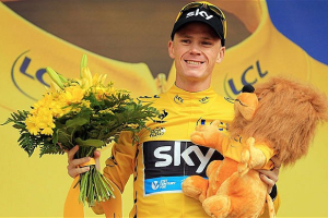 Britain's Chris Froome effectively wins the Tour de France 100th Tour. <br/>Getty Images