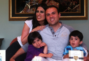 Iranian-American pastor Saeed Abedini and his family in this undated photo. <br/>Savesaeed.org