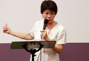 Dr. Esther S. Lee, former U.S. Dept. of Education deputy director, spoke at River of Life Christian Church Global Impact Conference in Santa Clara, Calif., on Aug. 2, 2013 <br/>Gospel Herald