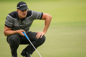Henrik Stenson built a nine-shot lead at the turn Saturday at the Tour Championship 2013 on Sept. 21, 2013.  <br/>