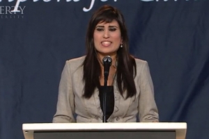Naghmeh Abedini, wife of imprisoned American pastor Saeed Abedini, says her husband remains bold for Jesus Christ in an Iranian prison. <br/>