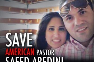 Pastor Saeed Abedini and his family. He's locked in an Iranian prison, but the likes of President Obama and Billy Graham are calling for his release. <br/>ACLJ