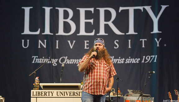 Willie Robertson at Liberty University