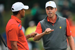 Tiger Woods and Matt Kuchar are 2-0 so far. (Getty images) <br/>