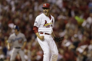 Joe Kelly, 25, holds his own against Greinke, throwing six innings and allowing two earned runs in Game 1. <br/>AP Photo