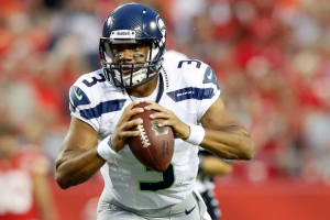 Seattle Seahawks rookie starting quarterback Russell Wilson <br/>JAMIE SQUIRE/GETTY IMAGES