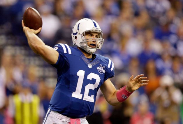 Indianapolis Colts Andrew Luck October 2013