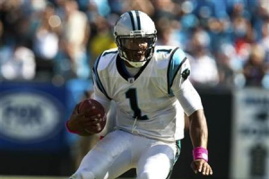 Carolina Panthers' quarterback Cam Newton can burn defenses with his arms and his legs.  <br/>Reuters