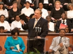 Rick Warren at Ebenezer Baptist Church Martin Luther King Jr. Day