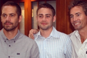 Cody Walker (middle) shares his first photo on his official Instagram posing with his brothers-Paul (left) and Caleb (right).  <br/>Instagram.com/codywalkerroww
