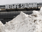 Super Bowl XLVIII Poor Weather Metlife Stadium