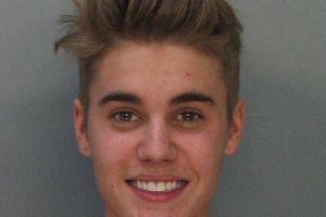 Mugshot of Justin Bieber, released on Jan. 23, 2014. (Photo: Miami Beach Police Dept.) <br/>