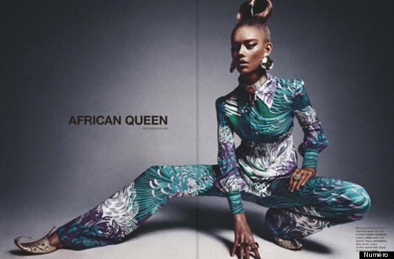 “African Queen” shoot for Numéro Magazine