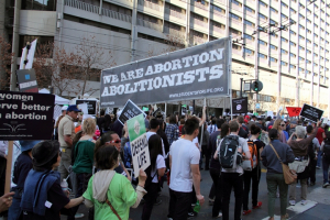 Pro-lifers marched through the streets at the annual Walk for Life West Coast in San Francisco earlier this year.  <br/>Gospel Herald