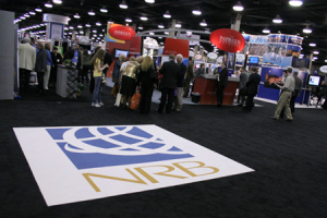 Hundreds of vendors showcase tools and services at the annual National Religious Broadcasters Convention on Sunday, March 9, 2008. <br/>(Photo: The Christian Post)