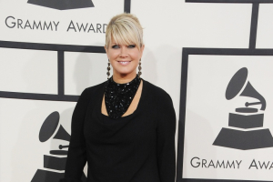 Natalie Grant pictured at Grammy Awards 2014 Red Carpet at Los Angeles Staples Center on January 27, 2014. (Wireimage.com)  <br/>