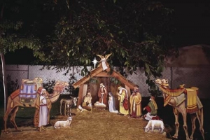 Nativity scene.  <br/>