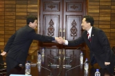 North and South Korea family reunite