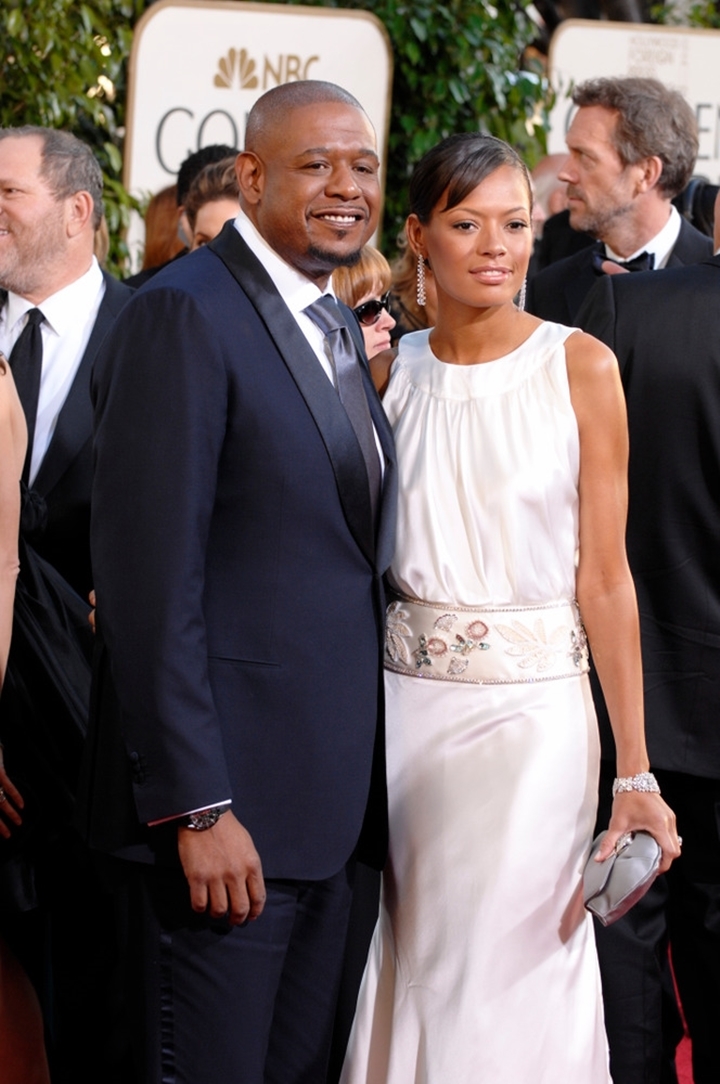 Forest Whitaker and wife, Keisha