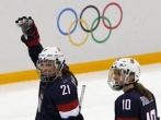 USA Women's Ice Hockey Team at Sochi 2014