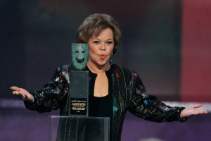 In one of her rare appearances, Temple accepted the Lifetime Achievement Award from the Screen Actors Guild Awards in 2006.  <br/>Kevin Winter (Getty Images)