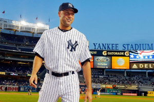 Jeter played all 19 seasons of his career as a New York Yankee. <br/>Jimmy Isaac/Getty