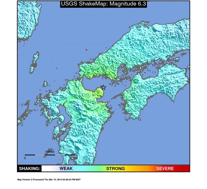Japan Earthquake March 13