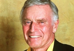 Actor Charlton Heston is shown in this August 1993 photo. Heston, who won the 1959 best actor Oscar as the chariot-racing 'Ben-Hur' and portrayed Moses, Michelangelo, El Cid and other heroic figures in movie epics of the '50s and '60s, has died. He was 84. <br/>(Photo: AP Images / American Movie Classics, File)