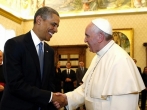 Barack Obama and Pope Francis