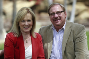 Kay and Rick Warren. (Saddleback Church) <br/>