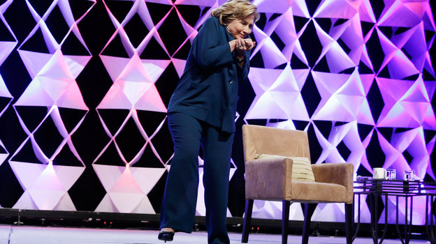 Hillary Clinton Shoe Duck