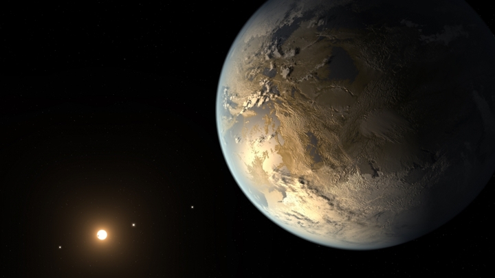 Artist rendition of Kepler-186f