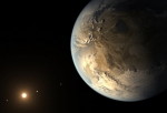Artist rendition of Kepler-186f