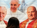 Pope Francis and Former Pope Canonization