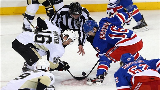 New York Rangers vs. Pittsburgh Penguins Stanley Cup Playoffs 2014 Game 1