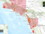 Map of Wildfire Activity