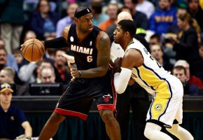 LeBron James against Paul George may be the most important matchup of the Eastern Conference Finals. Reuters <br/>