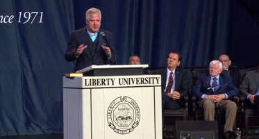 Beck gave a controversial, pro-Mormon speech at Liberty University last month (Photo: Worldvieweekend.com) <br/>