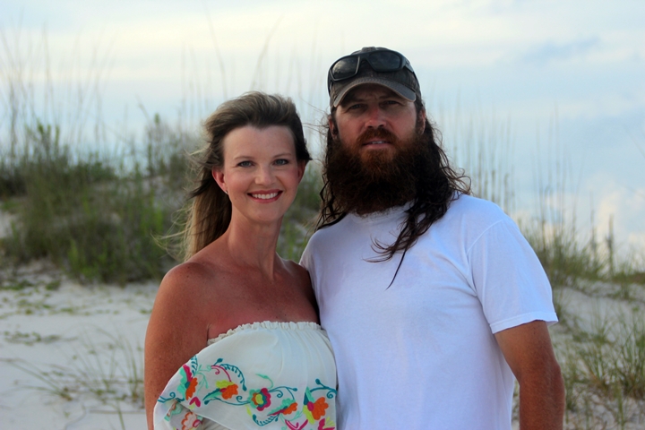 Missy and Jase Robertson and Children