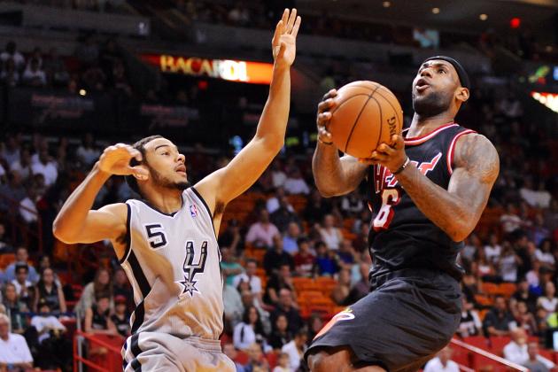 San Antonio Spurs vs. Miami Heat - LeBron James