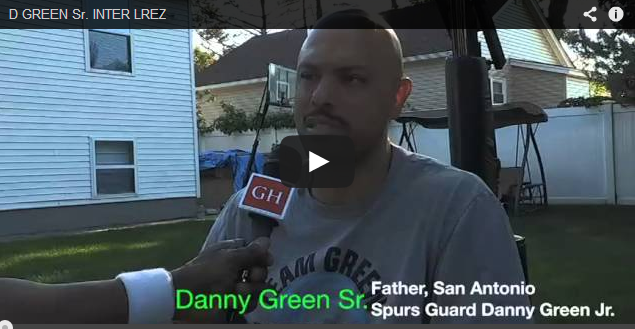 Danny Green Sr., Father of San Antonio Spurs' Guard Danny Green Jr. 