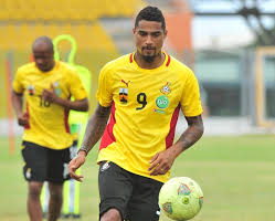 Kevin Prince Boateng plays midfield for AC Milan.    <br/>Spy Ghana