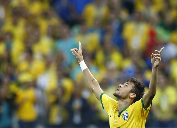Brazil's Neymar 