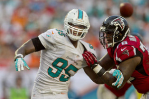 Dion Jordan is trying to bulk up to fit in with the Dolphins, but he may be traded before the season starts.  <br/>Miami Herald