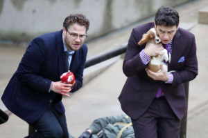 Seth Rogen and James Franco star in the new comedy set for release later this year. (The Interview Movie) <br/>