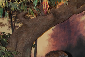 Seen is an exhibit from the Creation Museum, opening May 28. <br/>