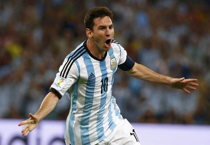 Argentina's Lionel Messi